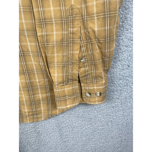 Columbia Men's Button Up Plaid Long Sleeve Shirt Size XXL - Picture 7 of 9